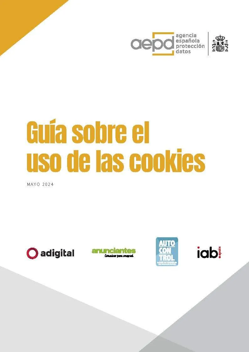Portada Guía sobre el uso de las cookies